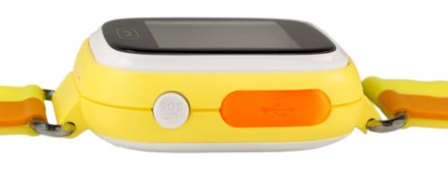 детские смарт часы с gps трекером вид сбоку